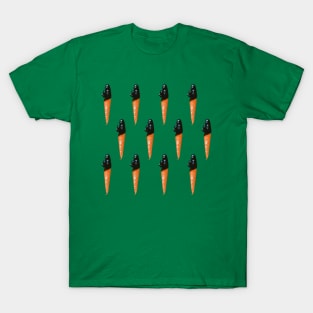 Carrot Lady Pattern T-Shirt